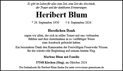 Heribert Blum