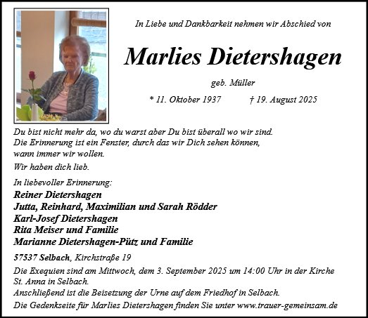 Maria Dietershagen