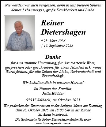 Reiner Dietershagen