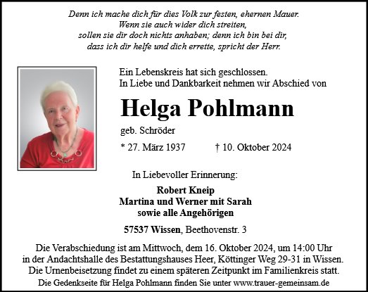 Helga Pohlmann