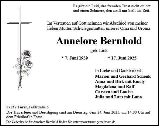 Annelore Bernhold