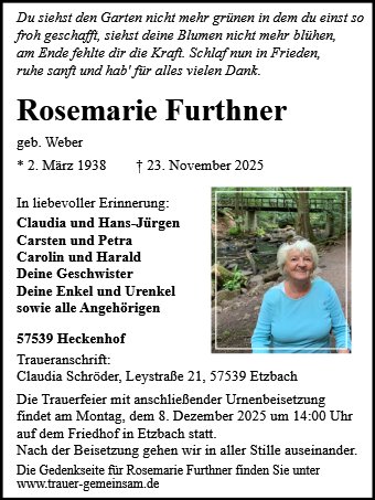 Rosemarie Furthner
