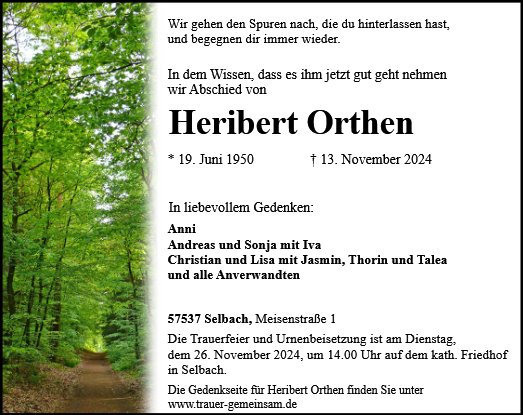 Heribert Orthen