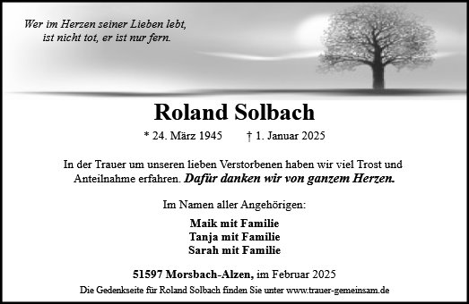 Roland Solbach