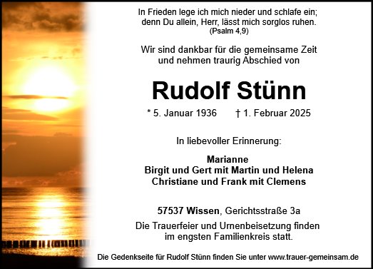 Rudolf Stünn