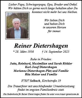 Reiner Dietershagen