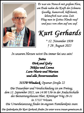 Kurt Gerhards