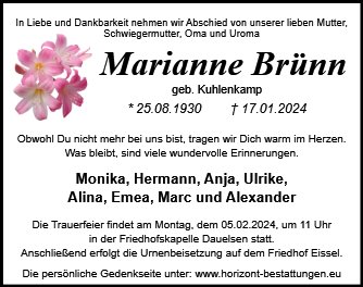 Marianne Brünn