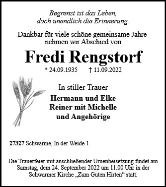 Fredi Rengstorf