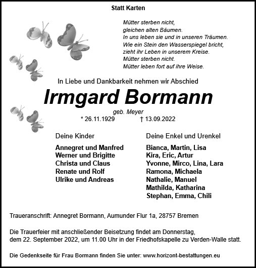 Irmgard Bormann