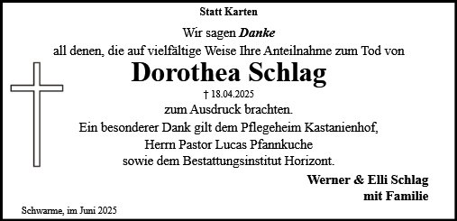 Dorothea Schlag