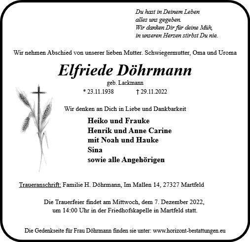 Elfriede Döhrmann