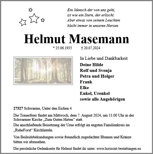 Helmut Masemann