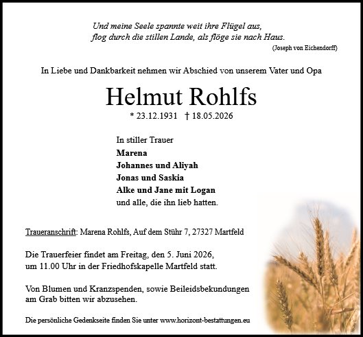 Helmut Rohlfs