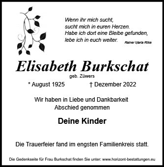 Elisabeth Burkschat