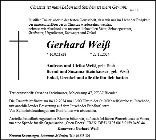 Gerhard Weiß