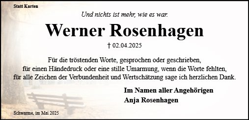 Werner Rosenhagen