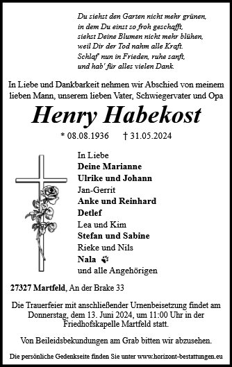 Henry Habekost