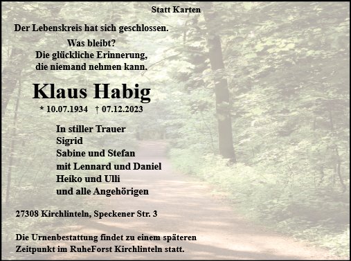Klaus Habig