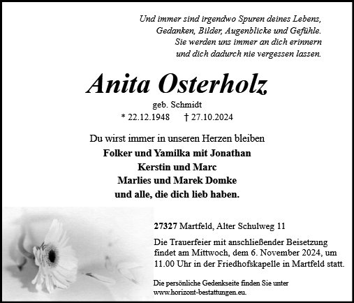 Anita Osterholz