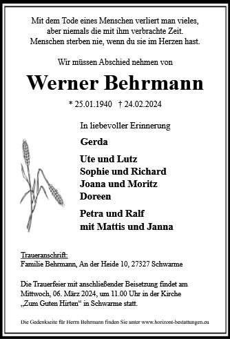 Werner Behrmann