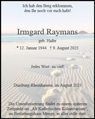 Irmgard Raymans