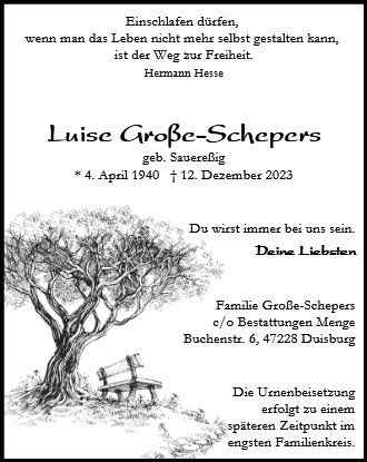 Luise Große-Schepers