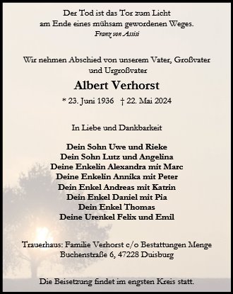 Albert Verhorst