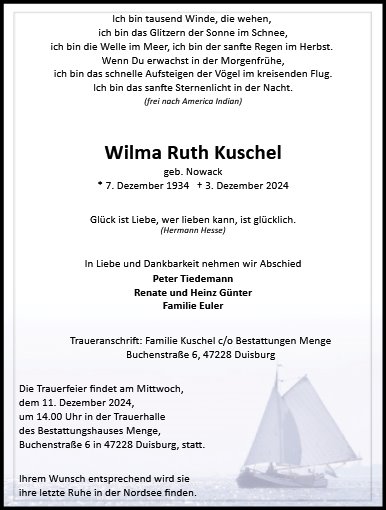 Wilma Kuschel