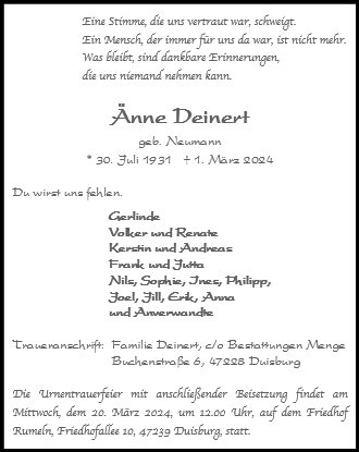 Anna Deinert