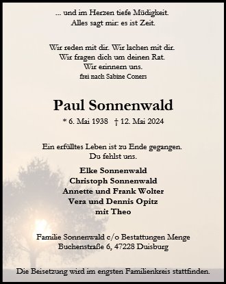 Paul Sonnenwald