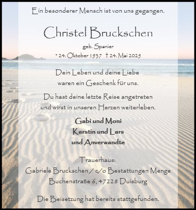 Christel Bruckschen