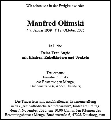 Manfred Olimski