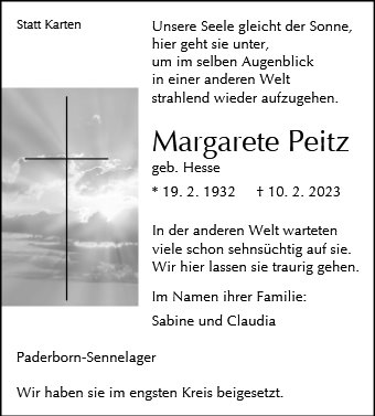 Margarete Peitz