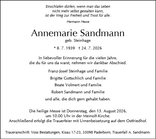 Annemarie Sandmann