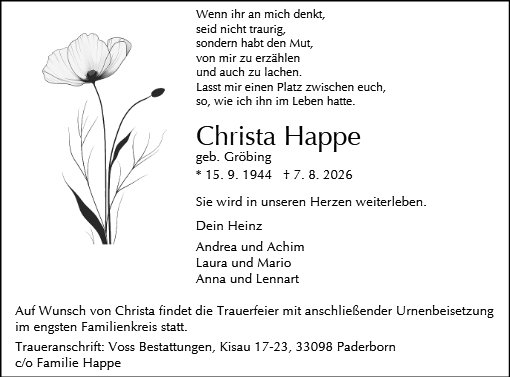 Christa Happe