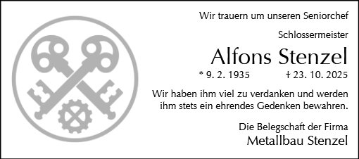 Alfons Stenzel