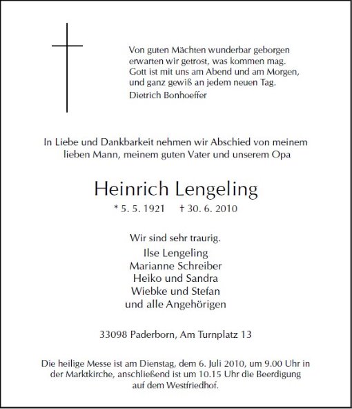 Heinrich Lengeling