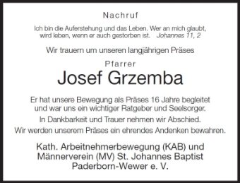 Josef Grzemba