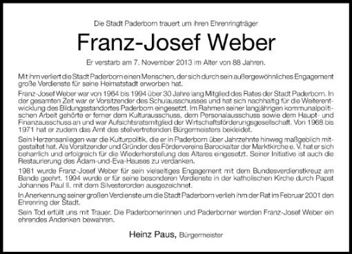 Franz-Josef Weber