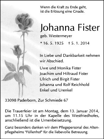 Johanna Fister