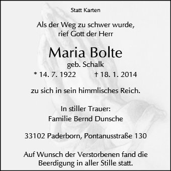 Maria Bolte