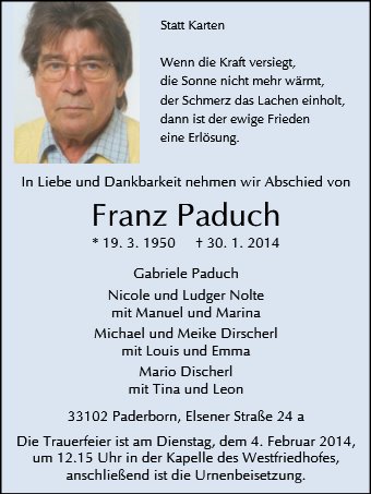 Franz Paduch