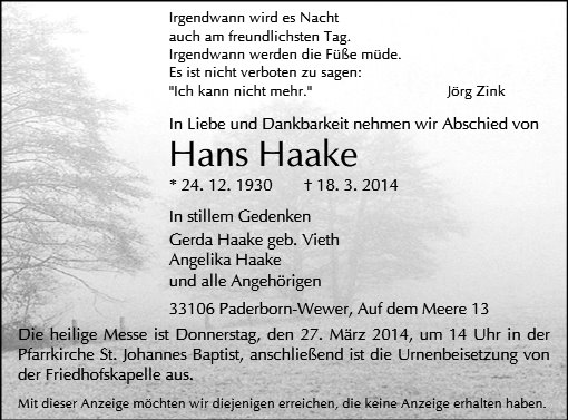 Hans Haake