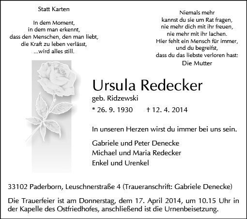 Ursula Redecker
