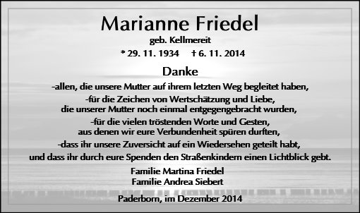 Marianne Friedel