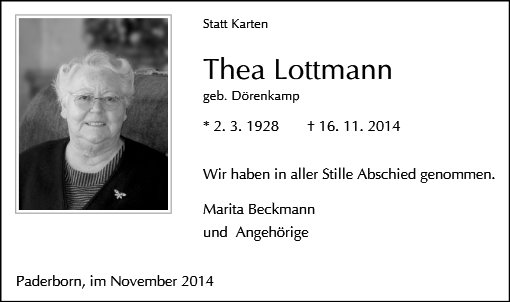 Theresia Lottmann