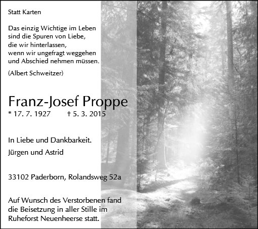 Franz-Josef Proppe