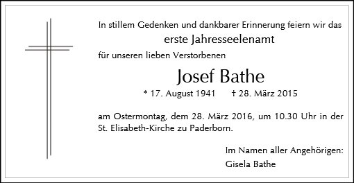 Josef Bathe