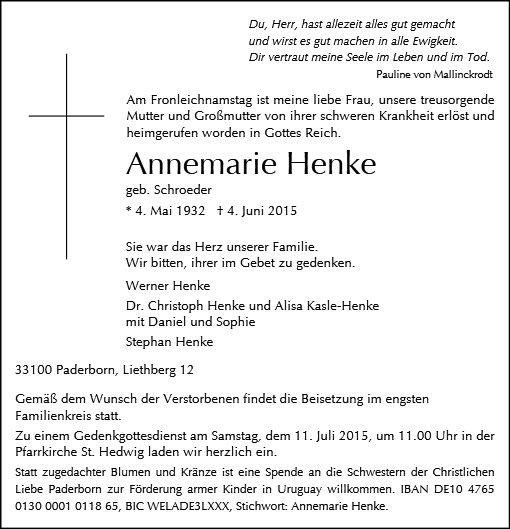 Annemarie Henke